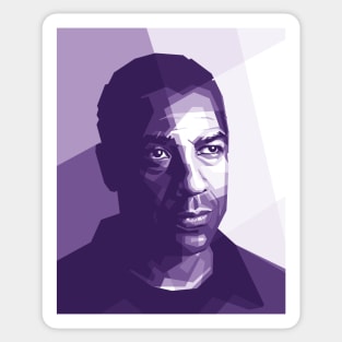 Denzel Washington Sticker